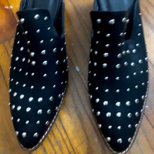 Studded mules